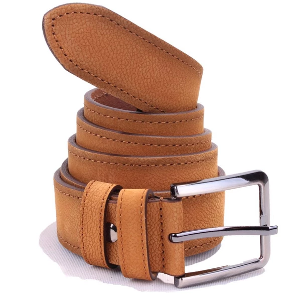Dagoster DMK26-464DG Taba 4 cm Hakiki Deri Erkek Kemer - 2