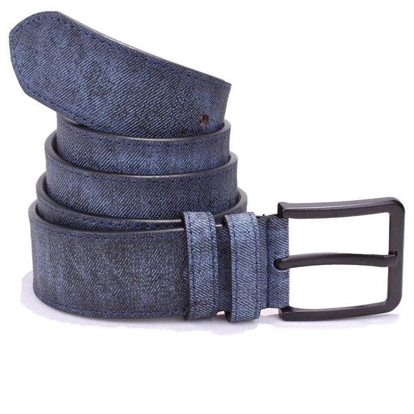 Dagoster DMK26-458 Lacivert 4.5 cm Suni Deri Erkek Kemer - Resim 4