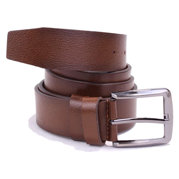 Dagoster DMK26-463DG Açık Kahve 4.5 cm Hakiki Deri Erkek Kemer - 2