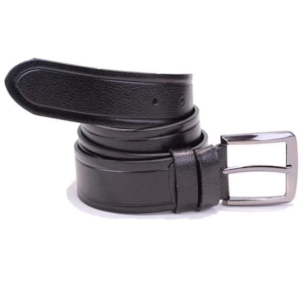 Dagoster DMK26-466DG Siyah 4 cm Hakiki Deri Erkek Kemer - 2