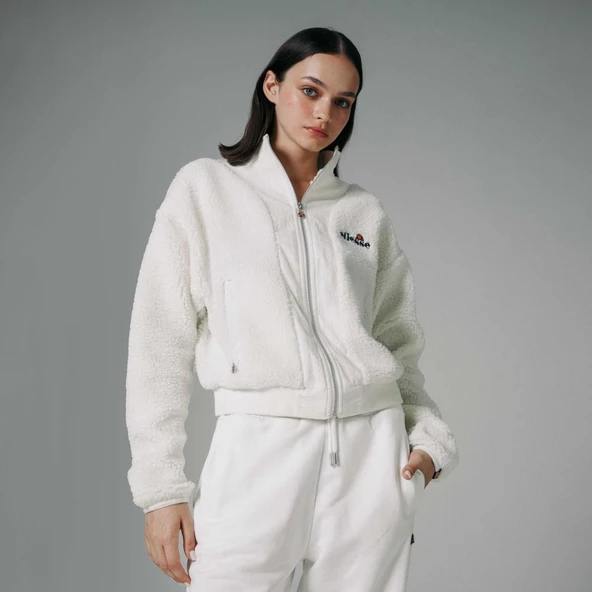 Ellesse Trucker Kadın Beyaz Ceket EF184 - Resim 3