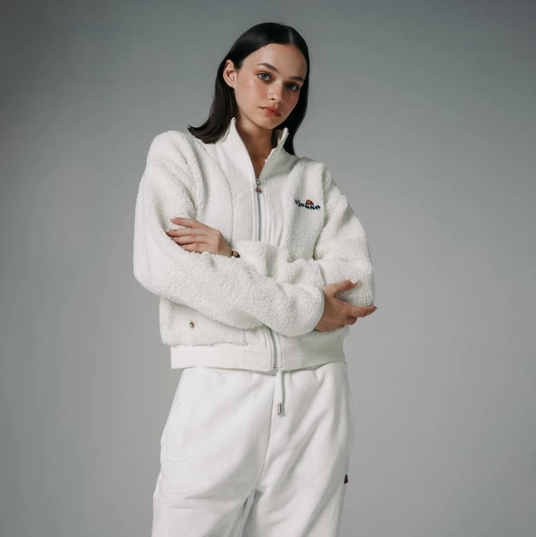 Ellesse Trucker Kadın Beyaz Ceket EF184 - Resim 7