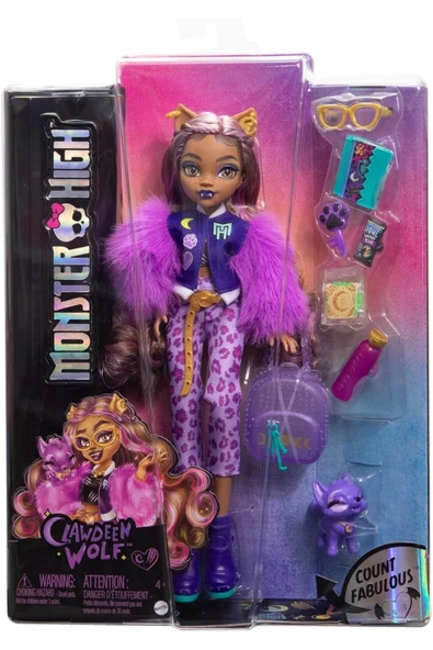 MONSTER HIGH ANA KARAKTER BEBEKLERİ MATE-HPD53 HRP65 - Resim 5