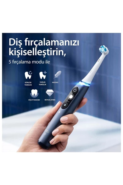 Oral-B İo 7 Serisi Şarjlı Diş Fırçası -Lacivert - 3