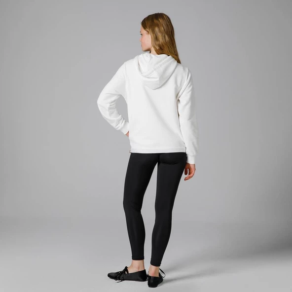 Ellesse Kapüşonlu Kadın Beyaz Sweat EF201 - 4