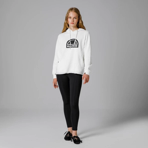 Ellesse Kapüşonlu Kadın Beyaz Sweat EF201 - 7