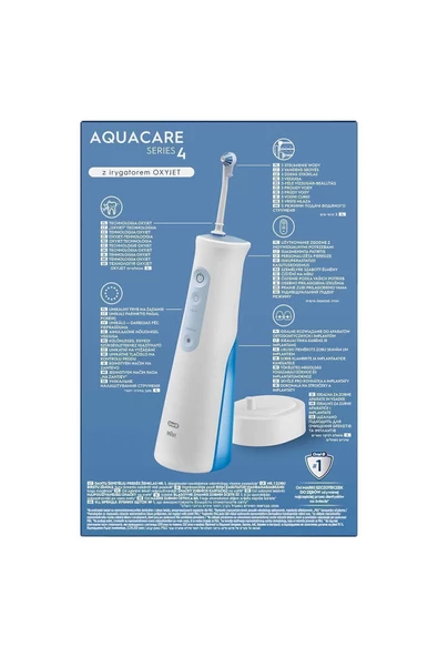 Oral-B Aquacare 4 Oxyjet Şarjlı Ağız Duşu - 8