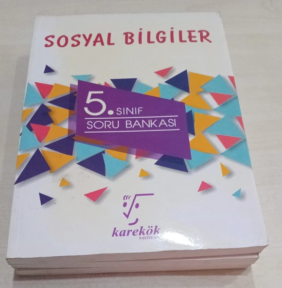 KAREKÖK Yayınları  5.Sınıf  SOSYAL BİLGİLER SORU BANKASI