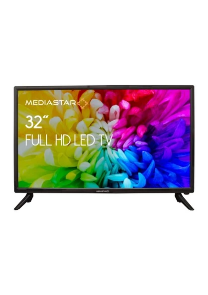 MEDIASTAR MD32, 32" 82cm, HD Ready, Dahili Uydu Alicili, Led Televizyon