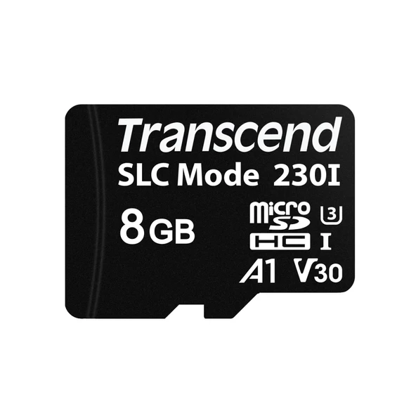 TRANSCEND TS8GUSD230I 8GB Industrial Temp SDHC microSD Hafiza Karti