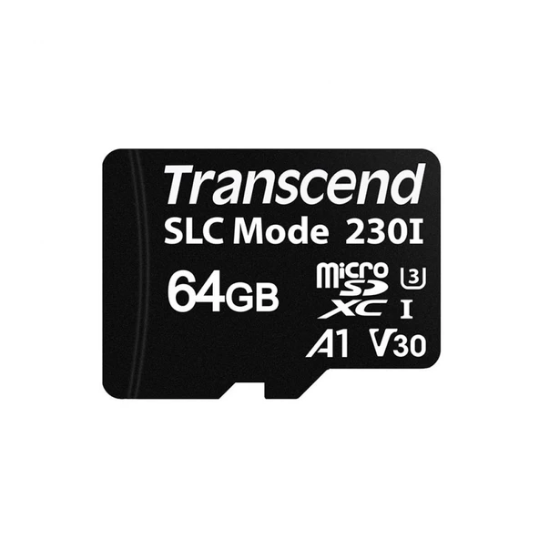 TRANSCEND 64GB Industrial Temp SDHC microSD Hafiza Karti