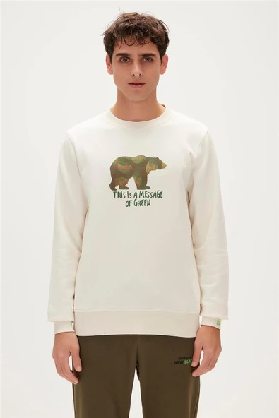 BAD BEAR ERKEK RE-FINGER CREWNECK 23.02.12.033