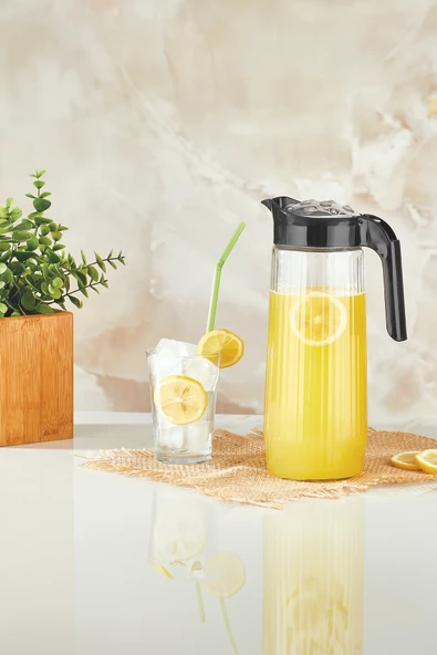 Selka Home - 1500 ML Çizgili Sürahi - 3