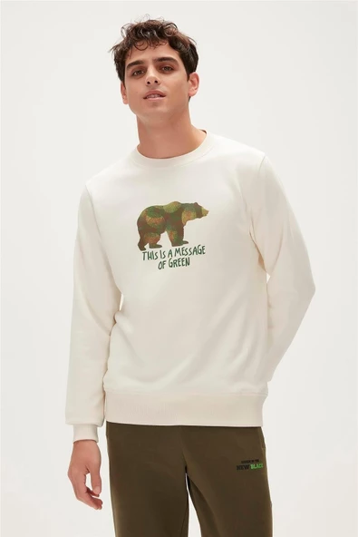BAD BEAR ERKEK RE-FINGER CREWNECK 23.02.12.033 - 2