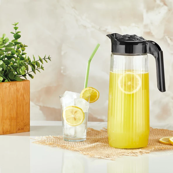 Selka Home - 1500 ML Çizgili Sürahi - 4