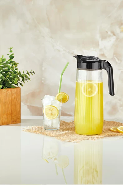 Selka Home - 1500 ML Çizgili Sürahi - 9