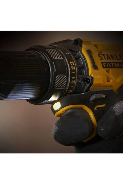 Stanley SCD700D2K 18V 2.0Ah Li-Ion Çift Akülü Matkap - 4