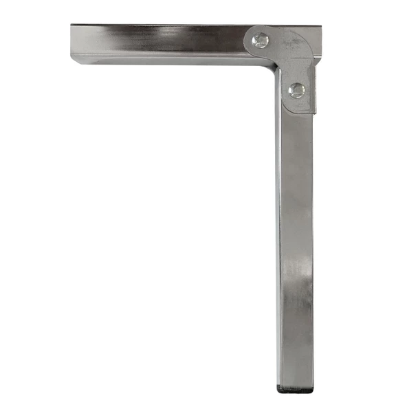 Metal Katlanır Sofra Ayağı 22 cm Siyah Taban Yer Sofrası Sini Altı Mobilya Ayak Sehpa Masa 4 Adet - 5