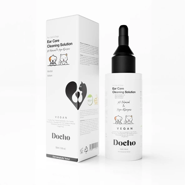 Docho Kedi ve Köpek Göz Temizleme ve Bakım Solüsyonu 50 ML - 2