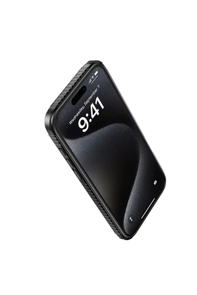 Hoco iPhone 16 Uyumlu Armour Antishock Protective Magsafe Telefon Kılıfı - Resim 3