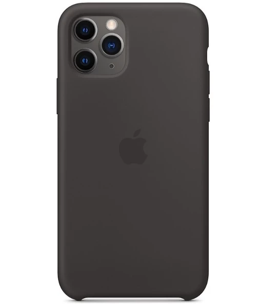 Apple iPhone 11 Pro Silikon Kılıf Siyah MWYN2ZM/A - OUTLET