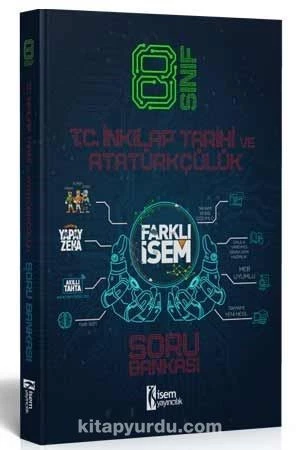 Farklı İsem LGS 8. Sınıf T. C. İnkılap Tarihi ve Atatürkçülük Soru Bankası