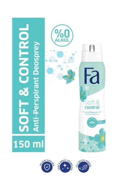 Soft & Control Kadın Deo Sprey 150 Ml