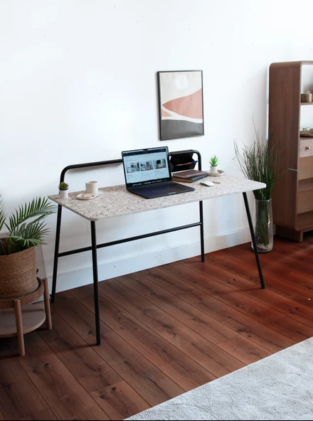 Pyke Modüler Çalışma Masası Ofis Masası Geri - 3