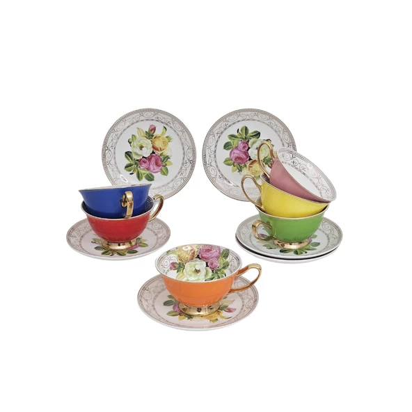 Sudedi Home 6'Lı Nescafe&Çay Fincan Takımı LIA-01 - 3
