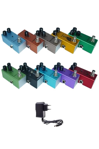 Midex CDP Crunch Distortion Gitar Efekt Pedalı - 5