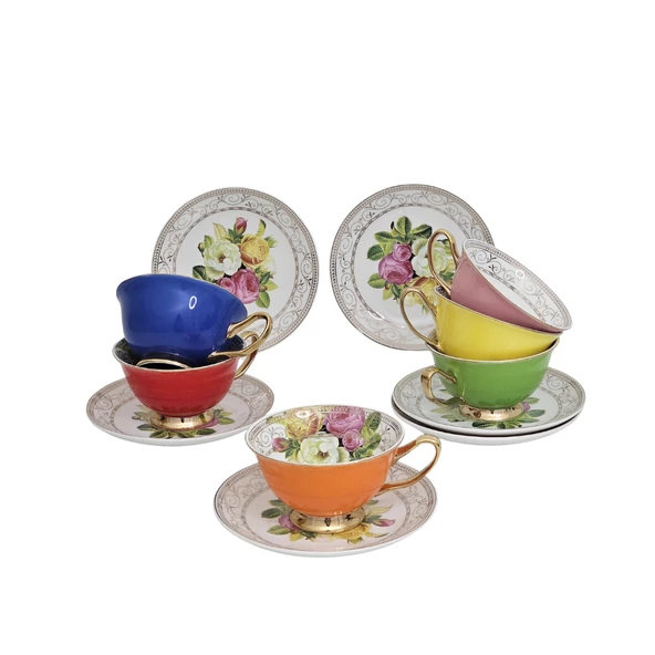 Sudedi Home 6'Lı Nescafe&Çay Fincan Takımı LIA-01 - 5