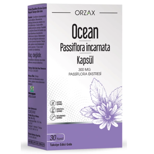 Ocean Passiflora 30 Kapsül