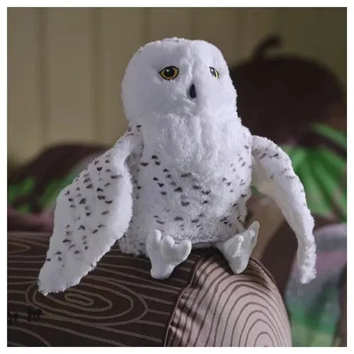 SUMUHOME SKOGSDUVA YUMUŞAK PELUŞ OYUNCAK BAYKUŞ EL KUKLASI BEYAZ - 3
