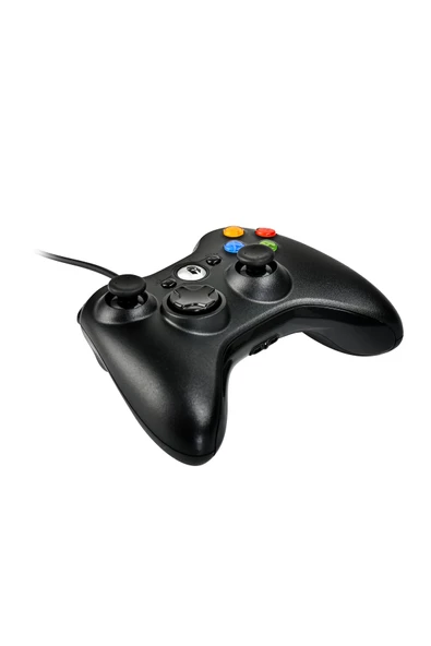 X3H XBOX 360 / PC KABLOLU GAMEPAD ( SİYAH ) - 2