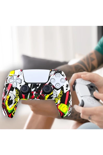 PlayStation 5 PS5 DualSense Joystick Koruyucu Silikon Kılıf - 2