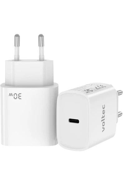 30W Type-C QC 4.0 PD 3.0 iPhone 15/14/13/12/11 30W Hızlı Şarj Cihazı - 2