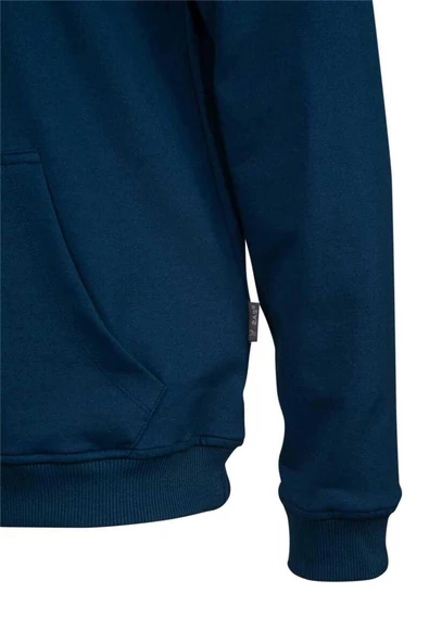 2AS OLİVER ERKEK KAPŞONLU SIFIR YAKA SWEATSHİRT - 4