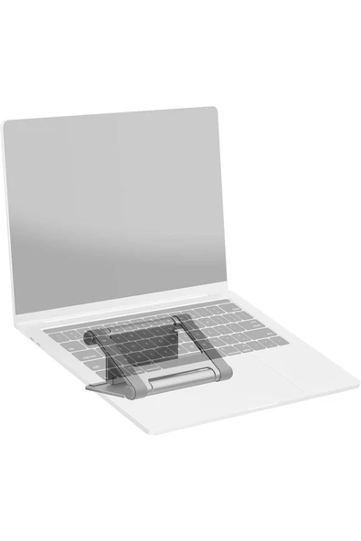 Yüksekliği Ayarlanabilir Katlanabilir Laptop/Tablet/Telefon Standı Minimalist ve Taşınabilir - 4