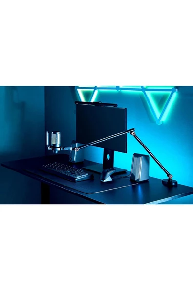 Ergonomik Premium Mikrofon Tutucu, Ayarlanabilir Kol ve Yükseklik Masa Mikrofon Standı - 6