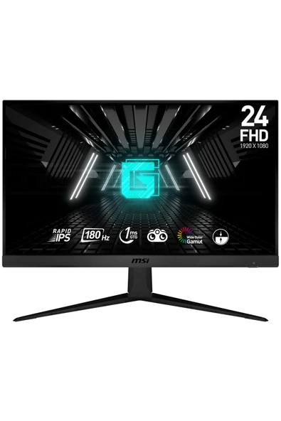 MSI 23.8" G2412F 1920x1080 (FHD) 16:9 FLAT RAPID IPS 180HZ 1MS ADAPTIVE-SYNC GAMING MONITOR