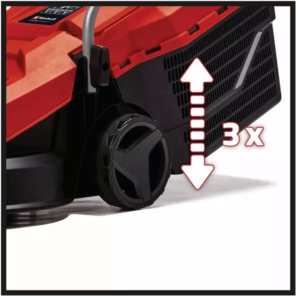 Einhell GC EM 1000/32 1000W 32cm 30lt 9.2kg Elektrikli Çim Biçme Makinesi - 3