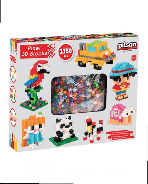 Pixel 3D Bloklar 03 616