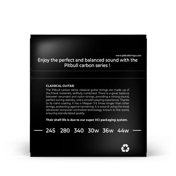 Carbon Seri Klasik Gitar Teli Takım Tel CAR HT - 2