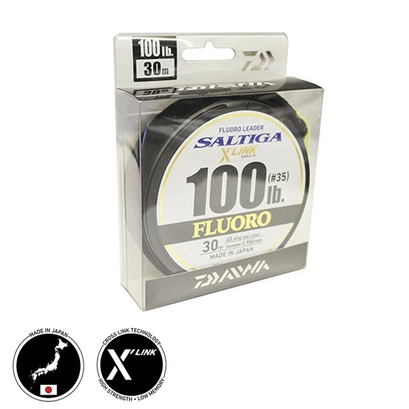 Daiwa Saltiga X Link FC 30m Leader Misina Kalınlık (mm) : 0,47mm - 2