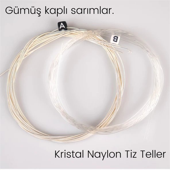 Coated Seri Klasik Gitar Teli CCG HT - 4