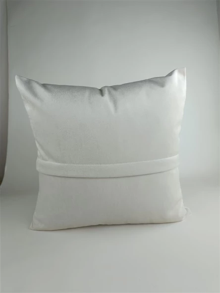 Mrs.Gugar Krem Kare Kırlent Kılıfı - 2