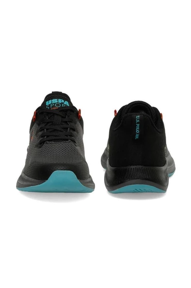 U.S Polo Assn. FLORIN WMN 4PR 101812667 Kadın Sneaker Ayakkabı Siyah Kırmızı 36-40 - 5