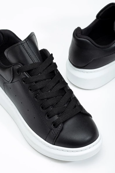 Fersatie Siyah Kadın Sneaker Günlük Ayakkabı - 4