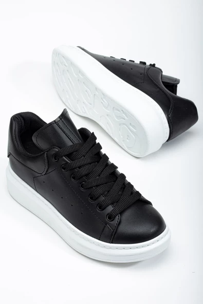 Fersatie Siyah Kadın Sneaker Günlük Ayakkabı - 3