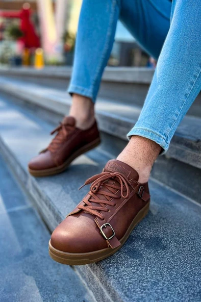 CH191 CKT Side Buckle Erkek Ayakkabı TABA - Resim 4